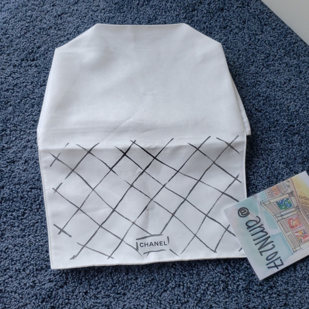 Chanel Dust Bag signed by Karl Lagerfeld - Picture 6 of 8
